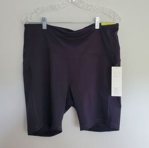 High-Rise Athletic Shorts - Size XXL